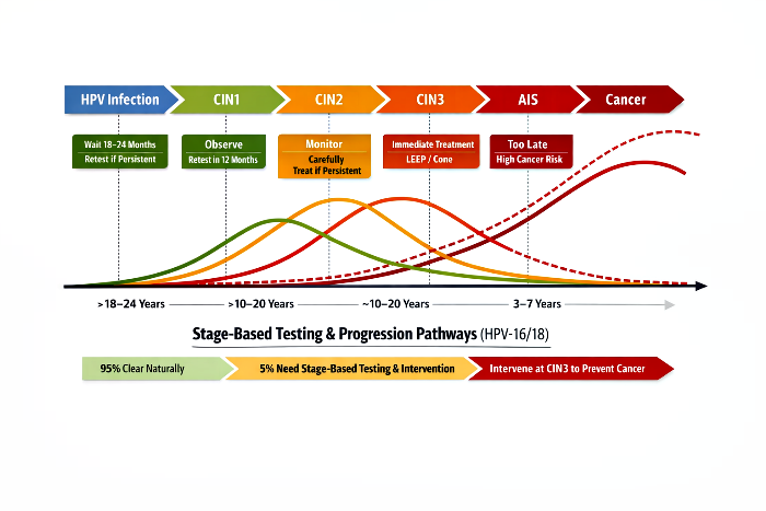 HPV Infection Burden And Stage‑Based Testing: A Critical Reappraisal Of ...